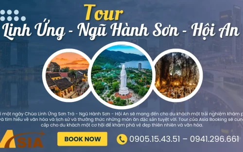 Tour Chùa Linh ứng sơn Trà - ngũ hành sơn - hội an