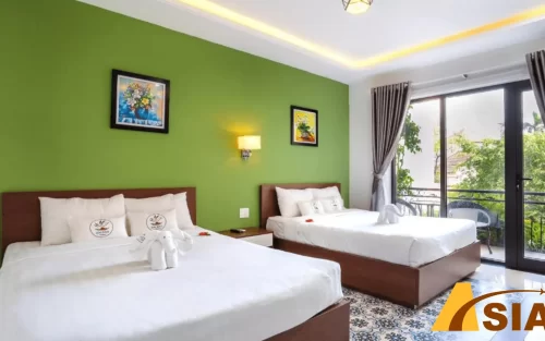 HỆ THỐNG PHÒNG NGHỈ Ở HD VILLA HOI AN