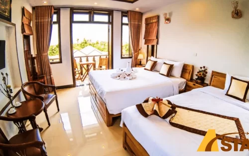 HỆ THỐNG PHÒNG NGHỈ TẠI CẨM THANH VILLA